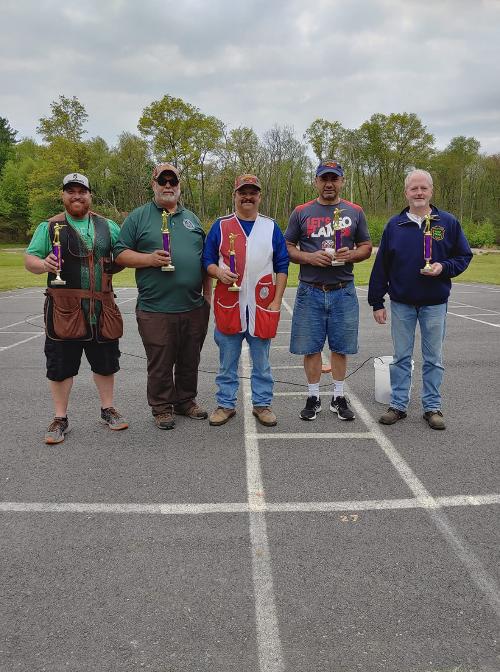 Top Five shooters On our second annual 100 bird shoot at Somerset Sportman Club